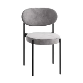 Verpan Series Black Dining Chair